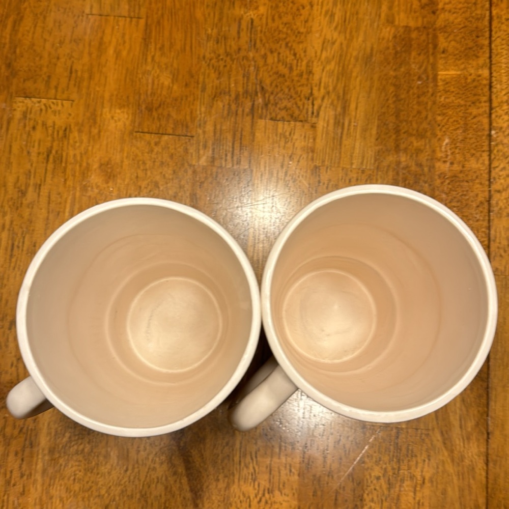 (2)Starbucks 2009 coffee mugs. 25oz. - Picture 4 of 6